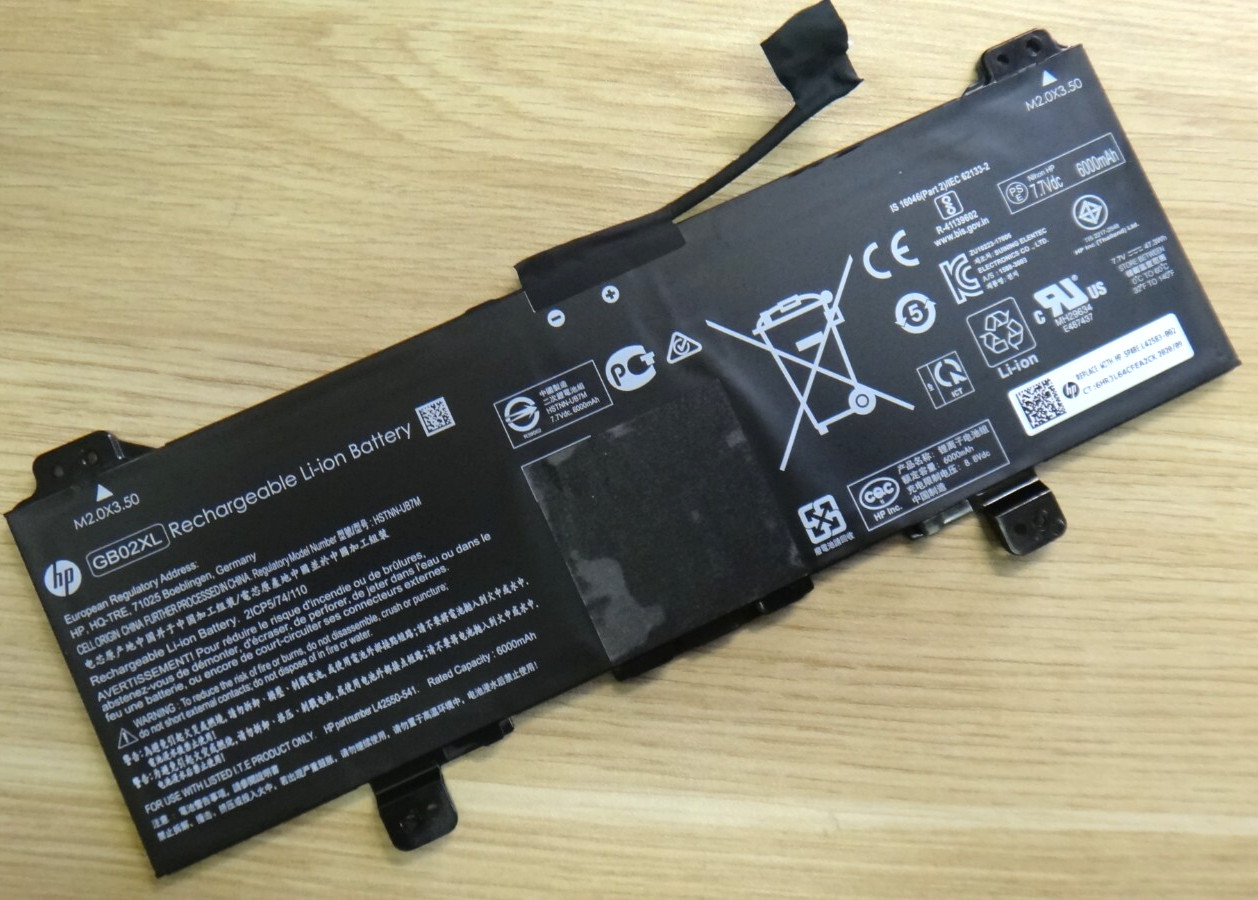 Genuine GB02XL Battery For HP Chromebook 14 G5 L42583-002