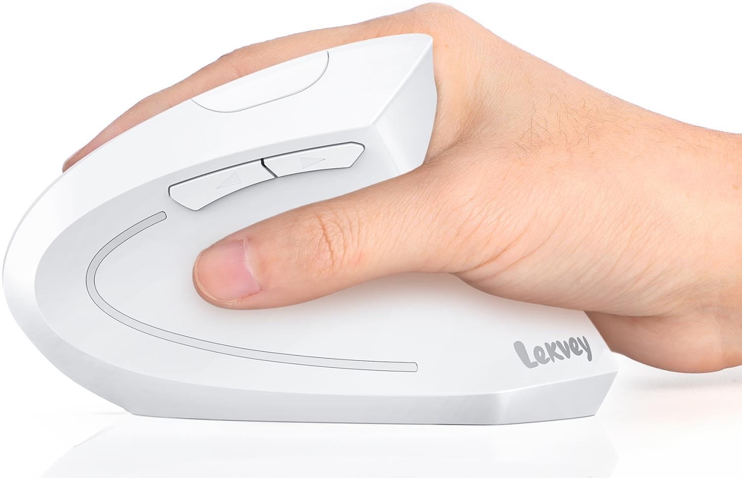 Lekvey Ergonomic Mouse, Vertical Wireless Mouse, Rechargeable 2.4G Optical Carpa