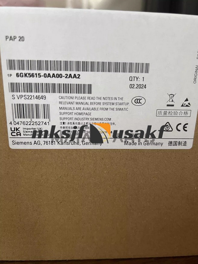 one New Siemens SCALANCE S615 Industrial Router 6GK5615-0AA00-2AA2 US Free tax