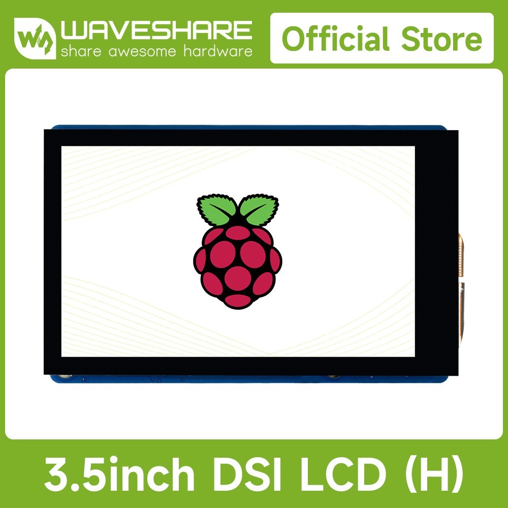 Waveshare 3.5inch DSI Capacitive Touch Display 5-Point 480×800 for Raspberry Pi