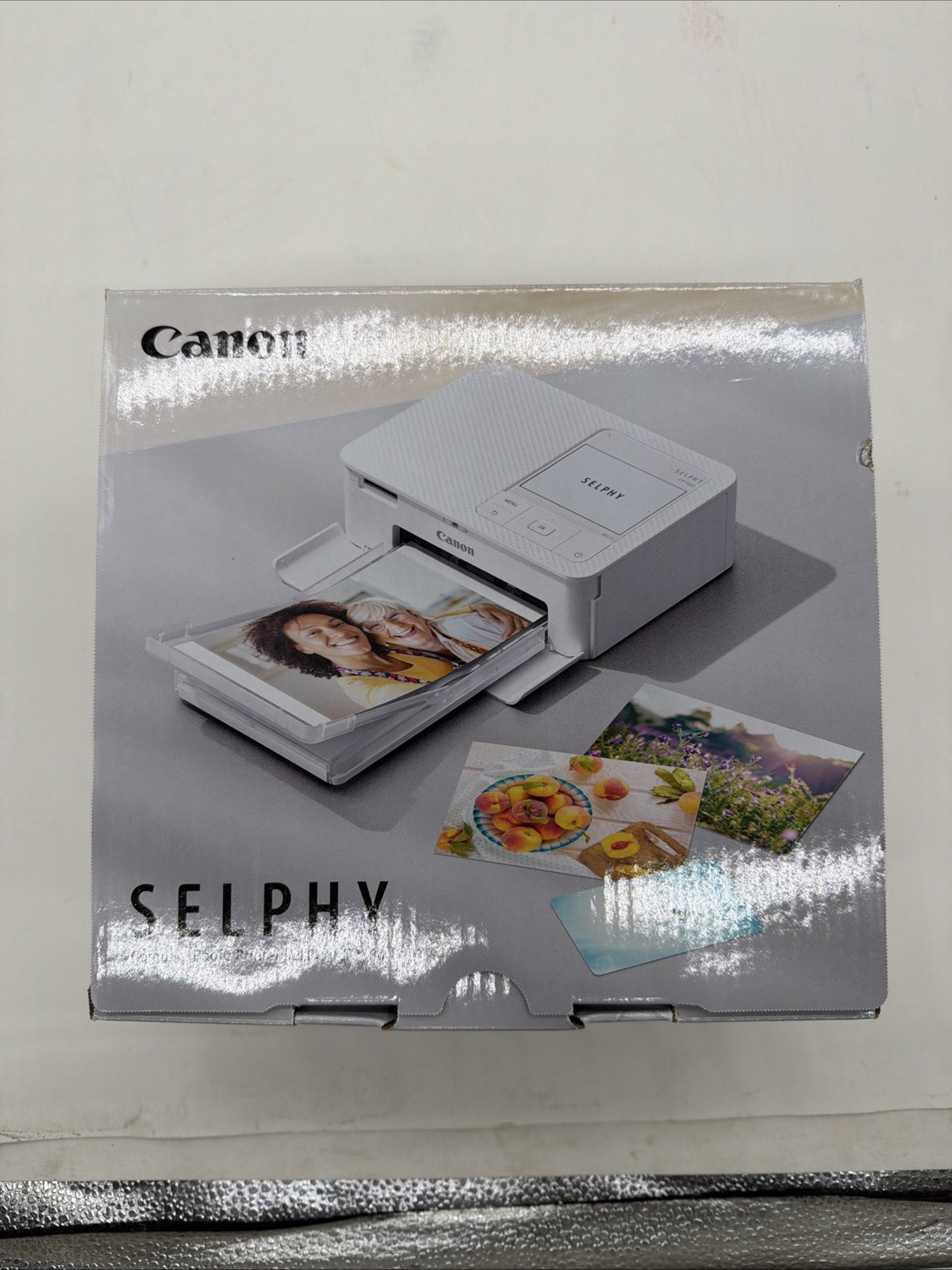 Canon Selphy CP1500 Wireless Compact Photo Printer (white)