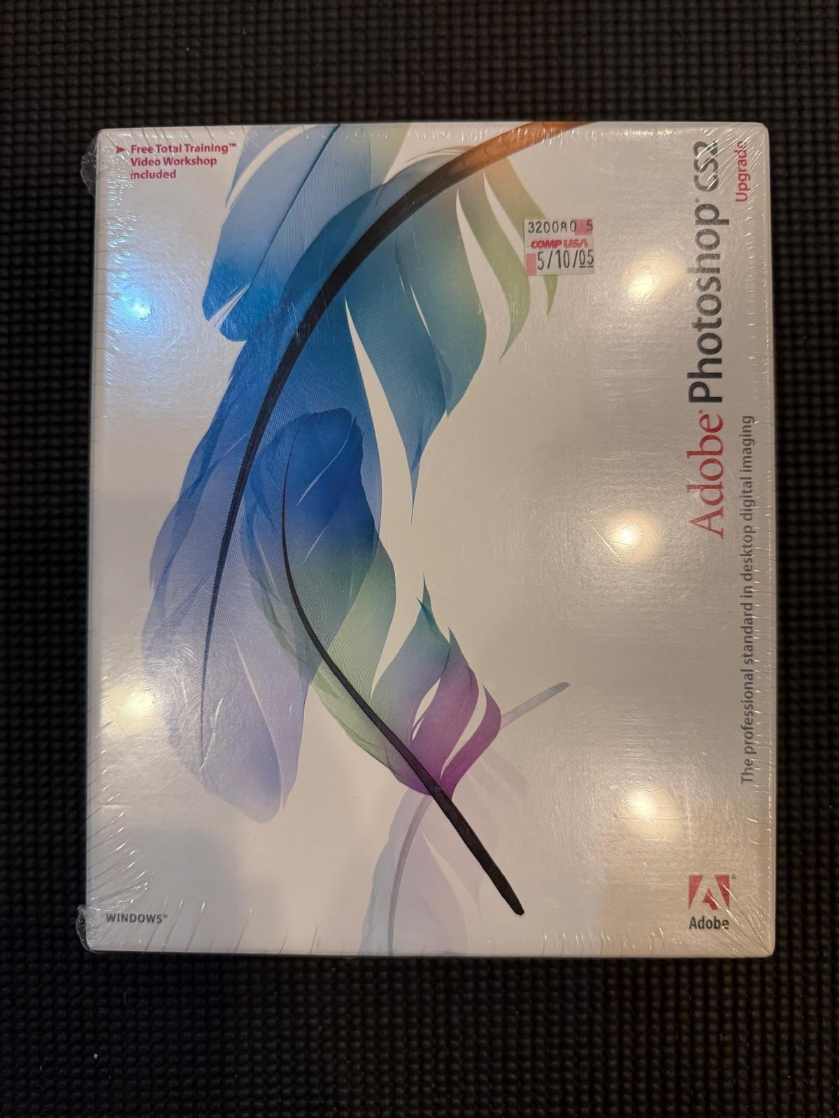 Adobe Photoshop CS2 for Windows CIB w/Training Video & Sealed User Guide