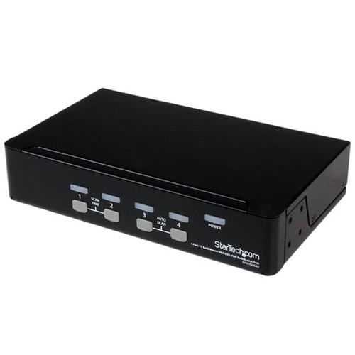 Startech.com Control Up To 4 VGA And USB Computers From A Single