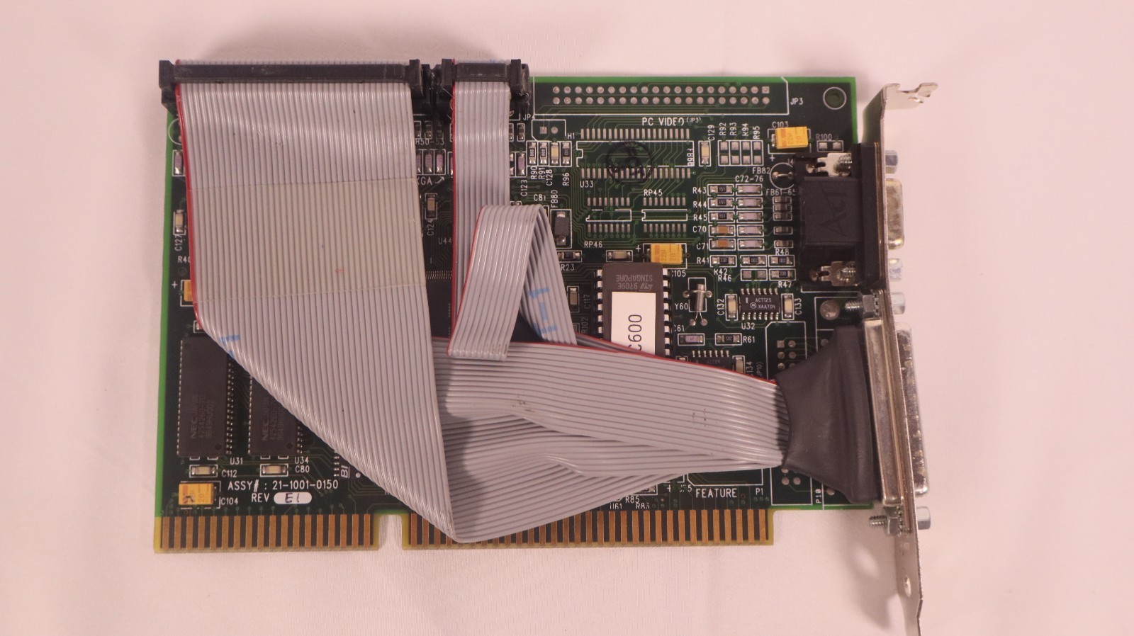 Dolch PAC 62 21-1001-0150 ISA Video Graphics PCB Card