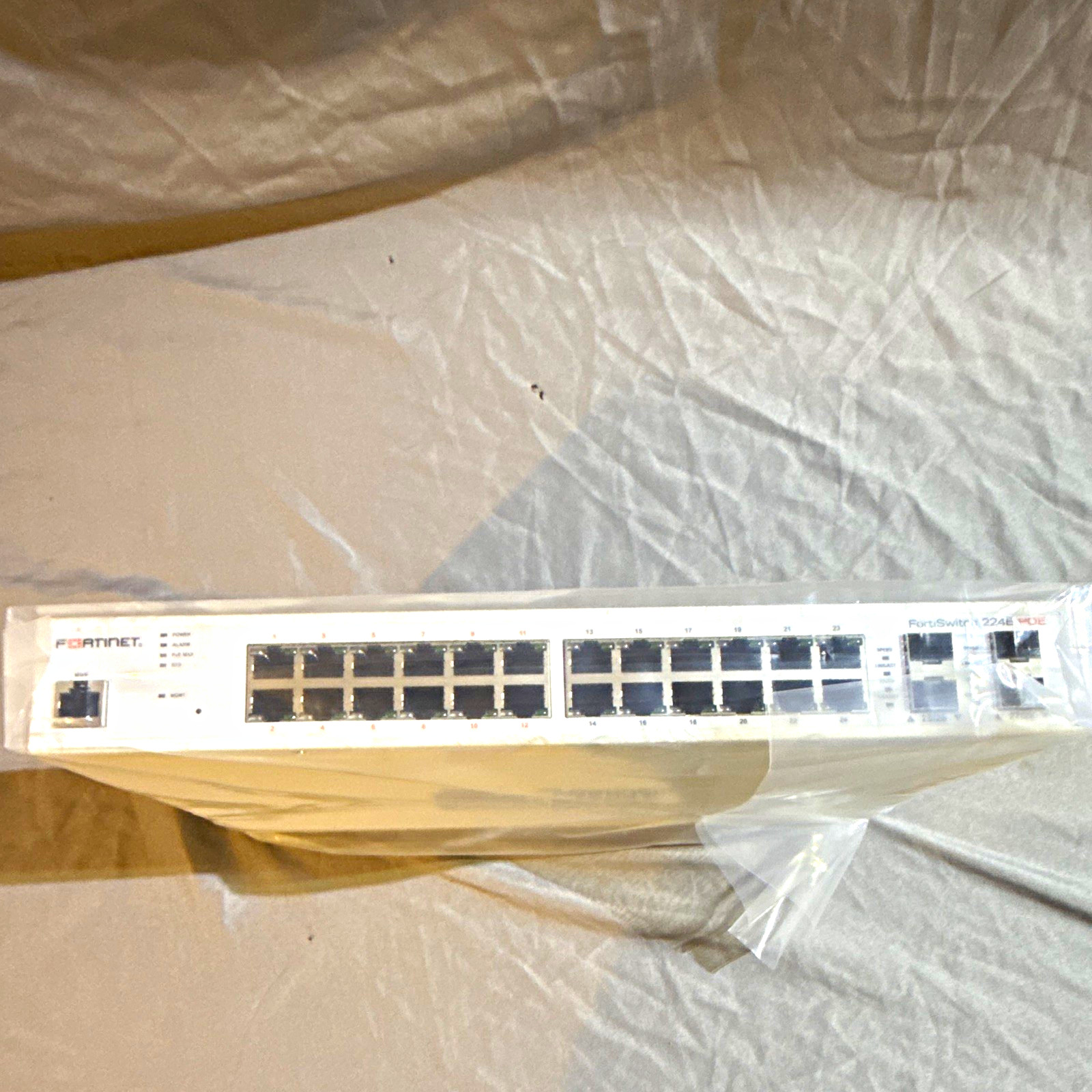 Fortinet FortiSwitch FS-224E-POE 24-Port Fully Managed PoE Gigabit RJ-45