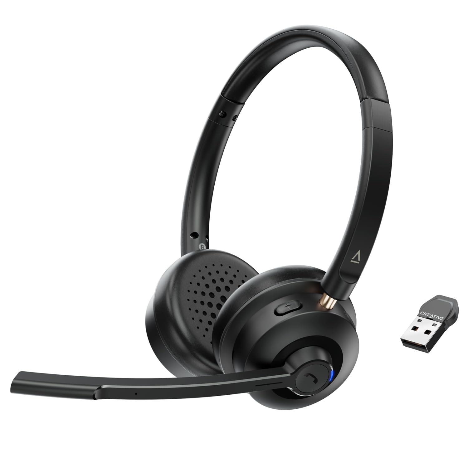 Creative Chat Wireless Lightweight Wireless On-Ear Headset (51ef1290aa000)
