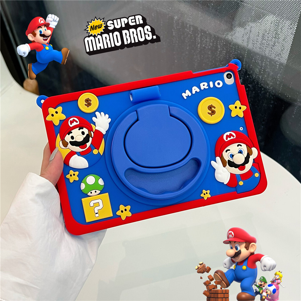 Super Mario Kid Shockproof Case For Samsung Galaxy Tab A7 Lite 8.7" SM T220 T225