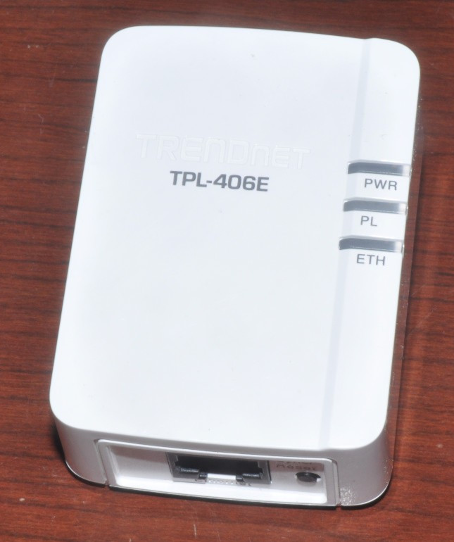 TRENDnet TPL-406E2K/A 500Mbps Powerline AV Adapter