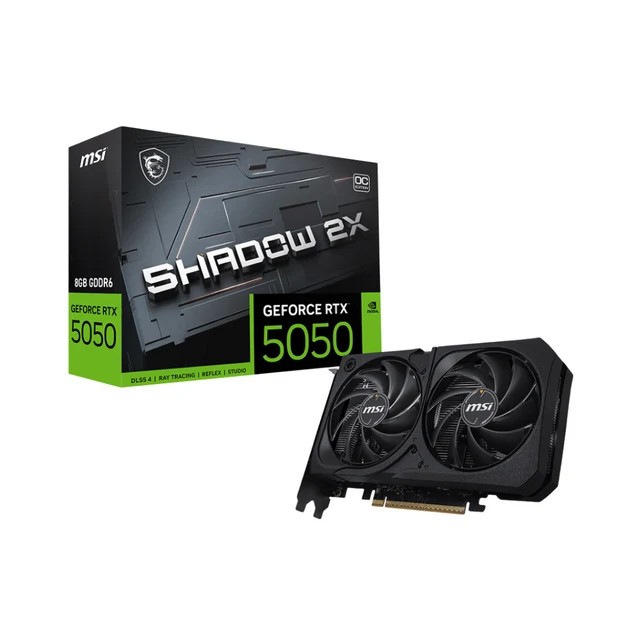 MSI Shadow 2X OC GeForce RTX 5050 8GB RAM - Graphics Card - NEW & SEALED 