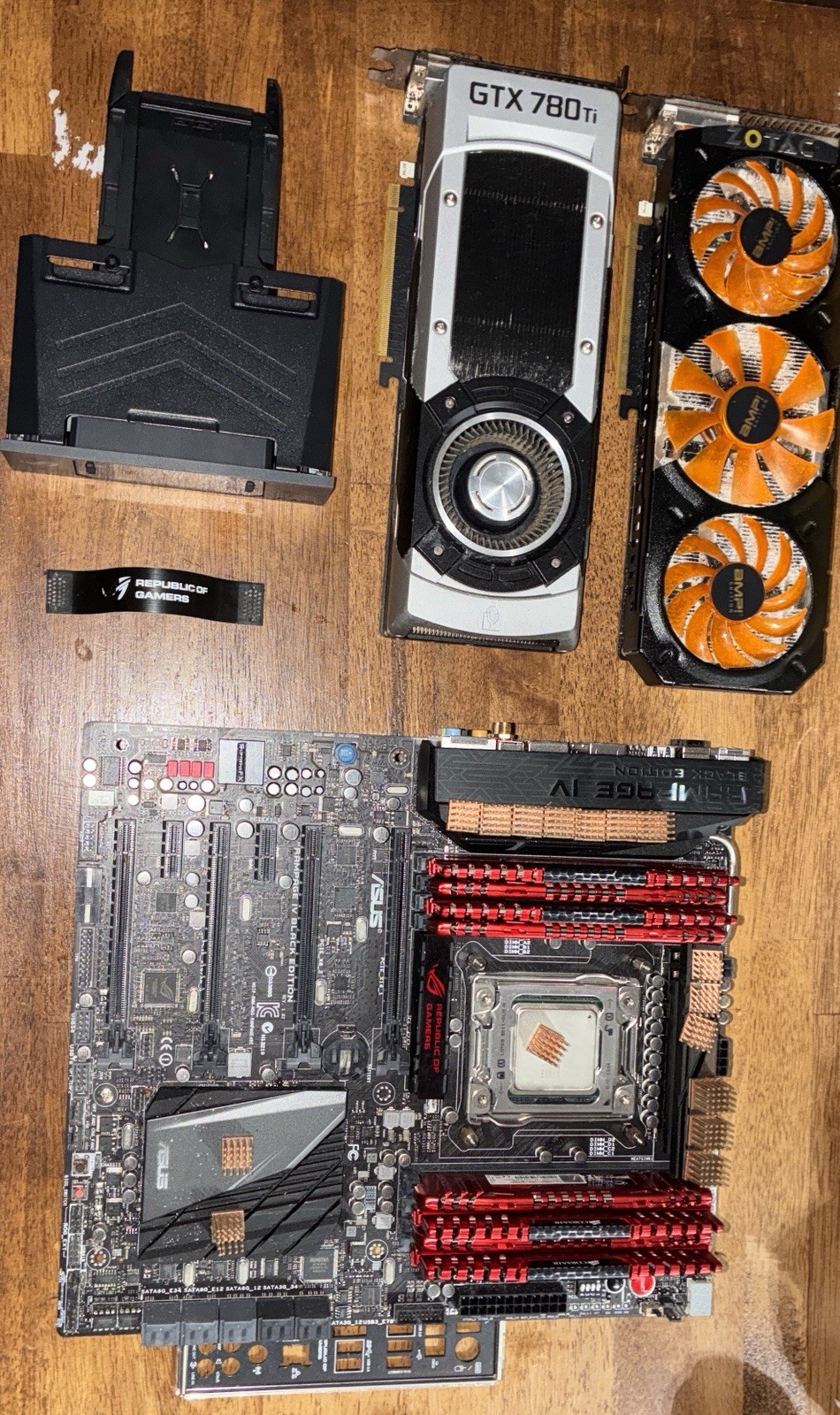 Gaming Computer Parts Lot UNTESTED SOLD ASIS