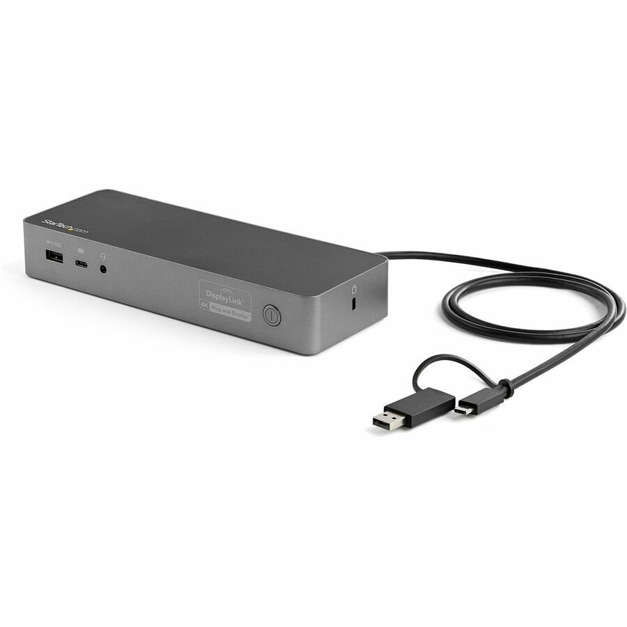 StarTech Dual Monitor Hybrid Universal Laptop Docking Station DK30C2DPEP