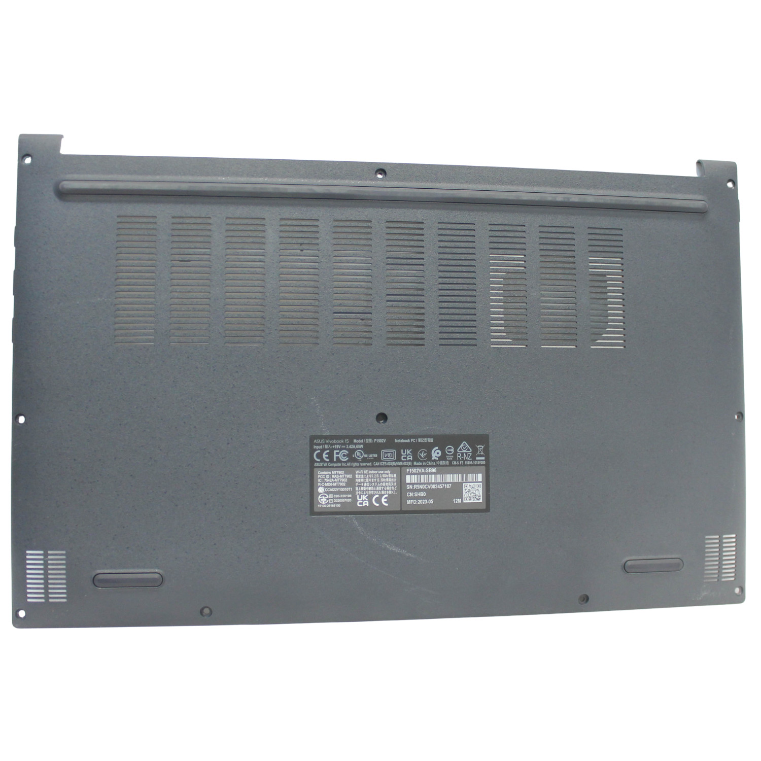 90NB10T1-R7DP10-B ASUS Bottom Base Cover Quiet Blue VivoBook 15 Grade B