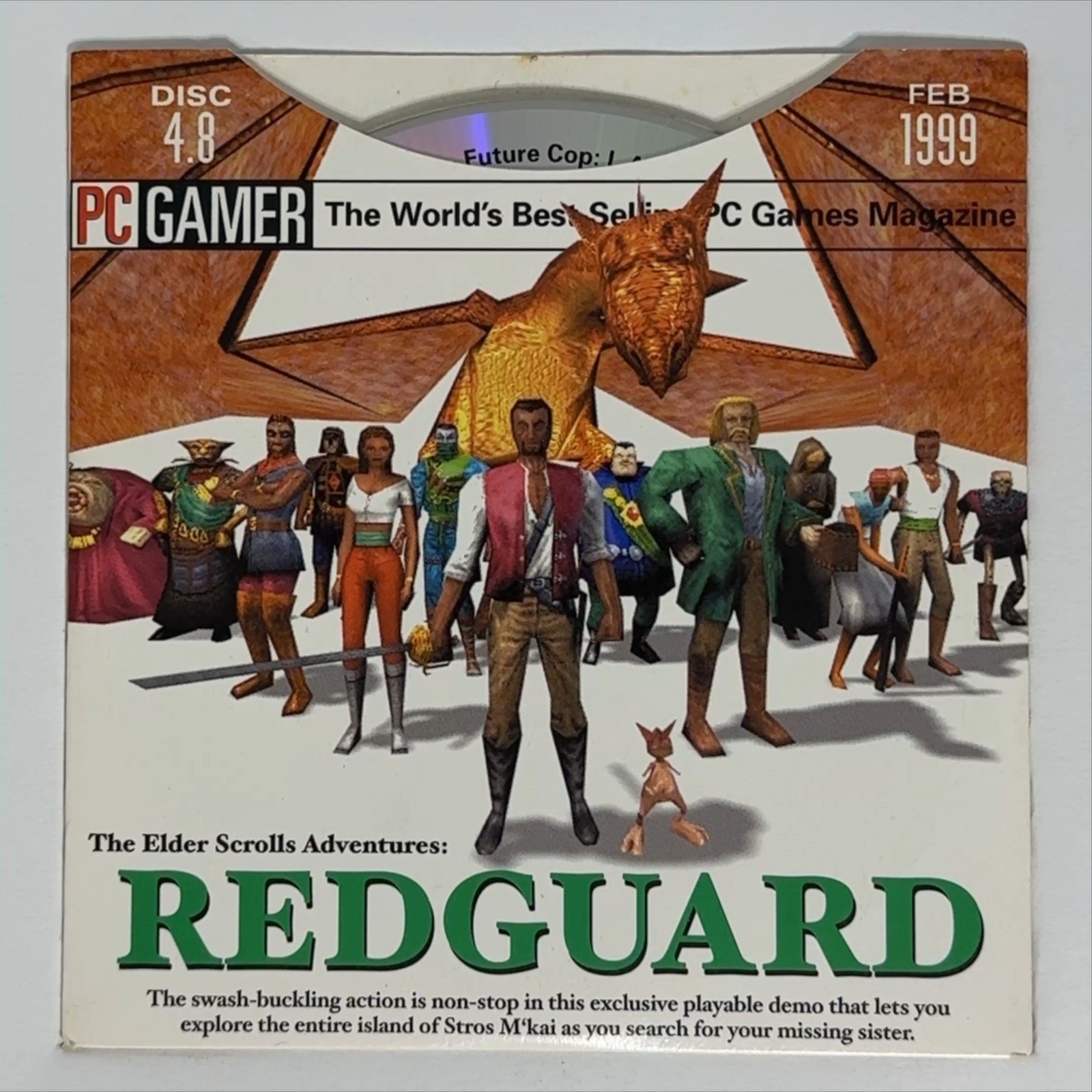 PC Gamer Demo Disc 4.8 February 1999 CD-ROM Vintage PC Gaming Software