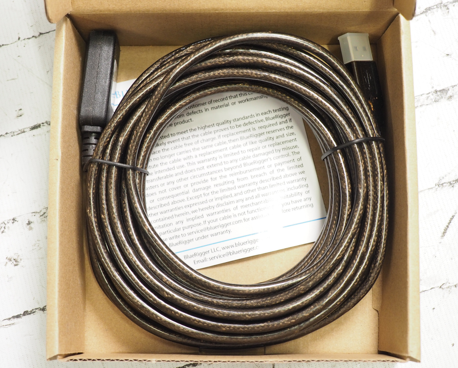 Bluerigger USB2.0 Extension Cable A-Male to A-Female Adapter Cord 10m X0008LH9X3