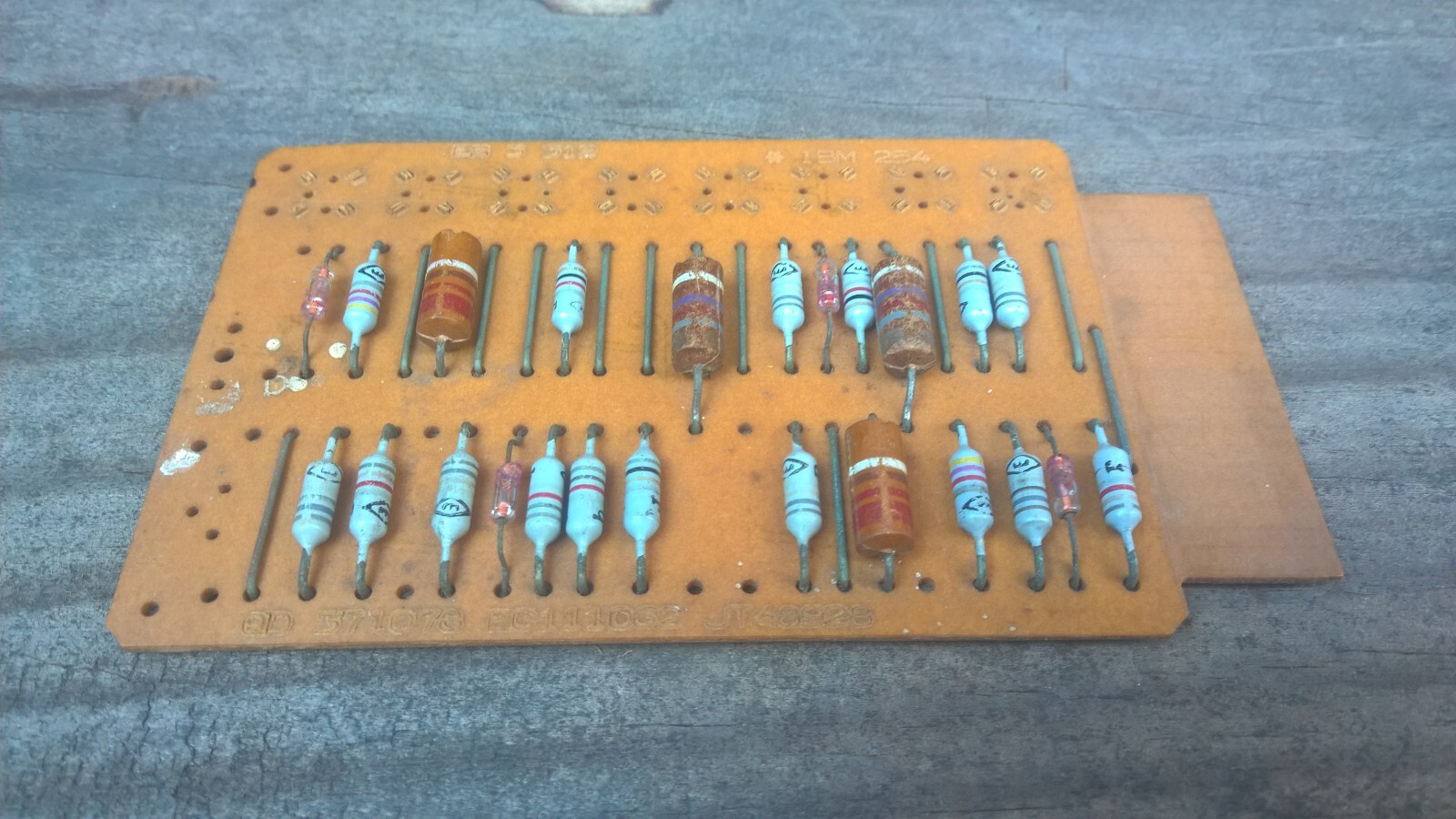 Vintage IBM 1401 Mainframe Computer SMS Cards - Circuit Board