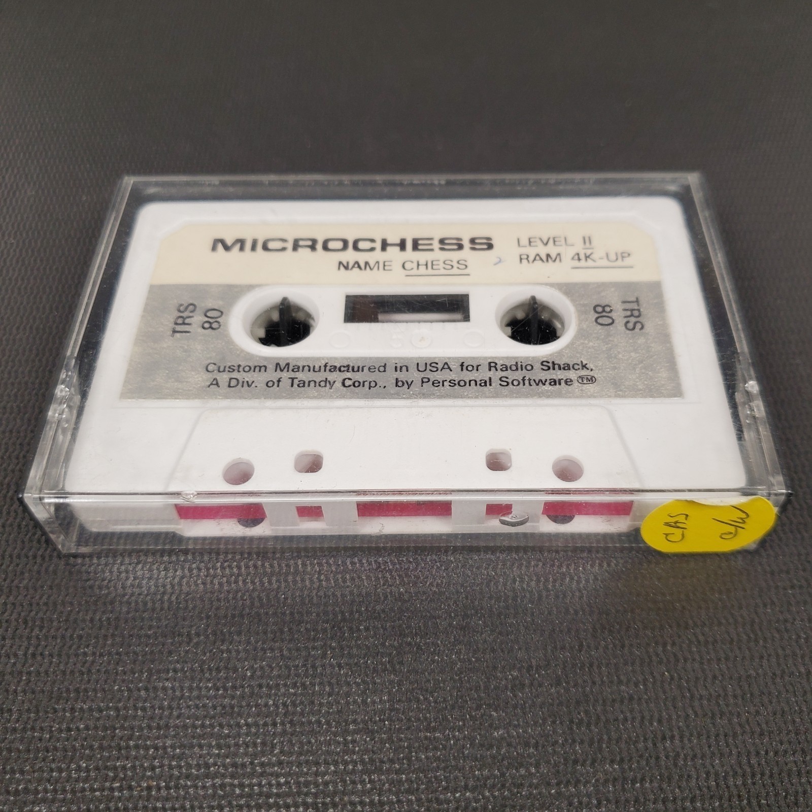 Personal Software Microchess TRS-80 Cassette Level I/II Tested