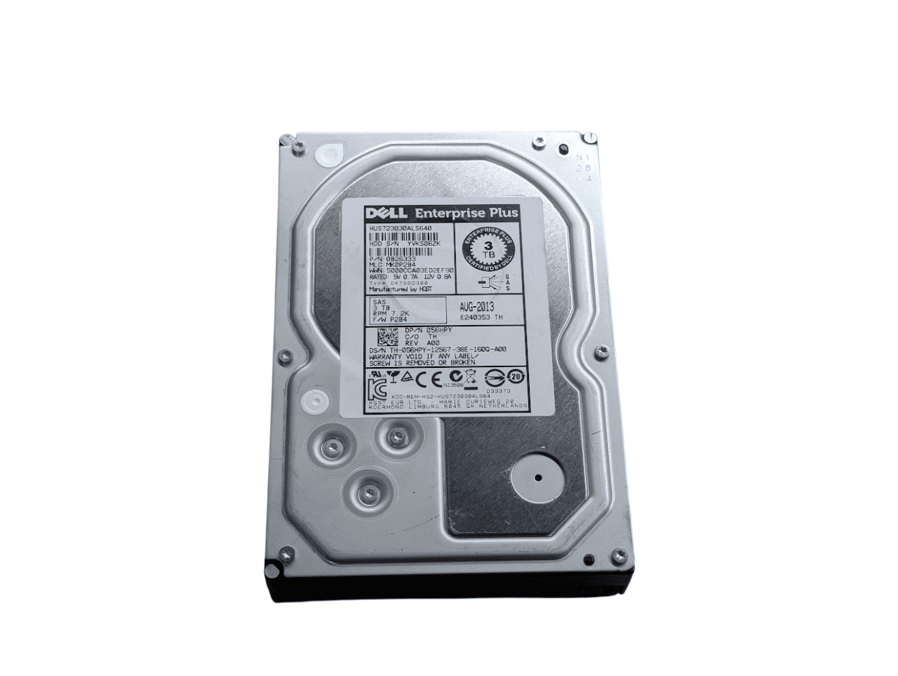 Dell 3TB 56HPY SAS Server 3.5" Enterprise Plus Hard Drive HUS723030ALS640
