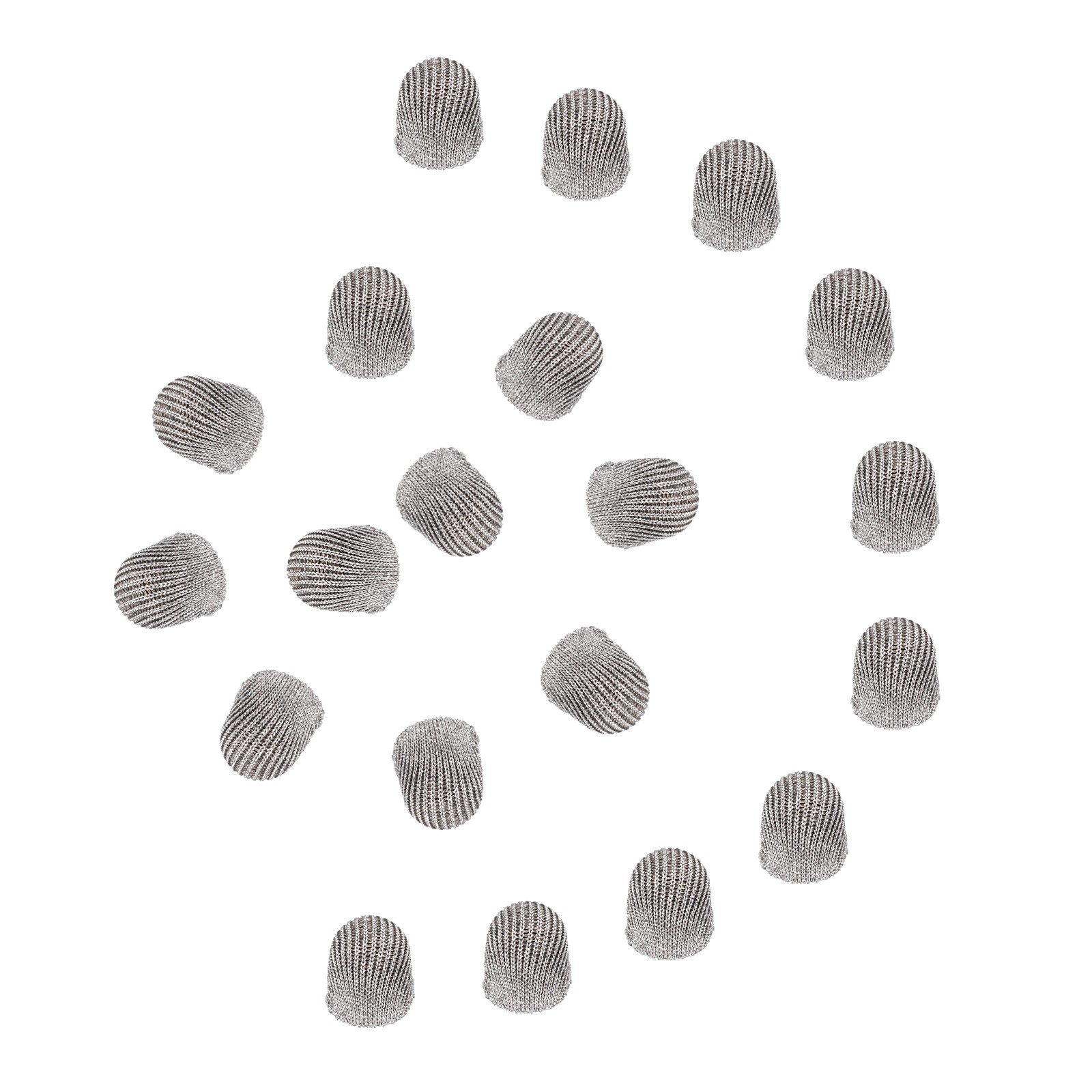 15Pcs Replacement Fiber Mesh Tips for Stylus Pens 5mm Touch Screen Pens Tips