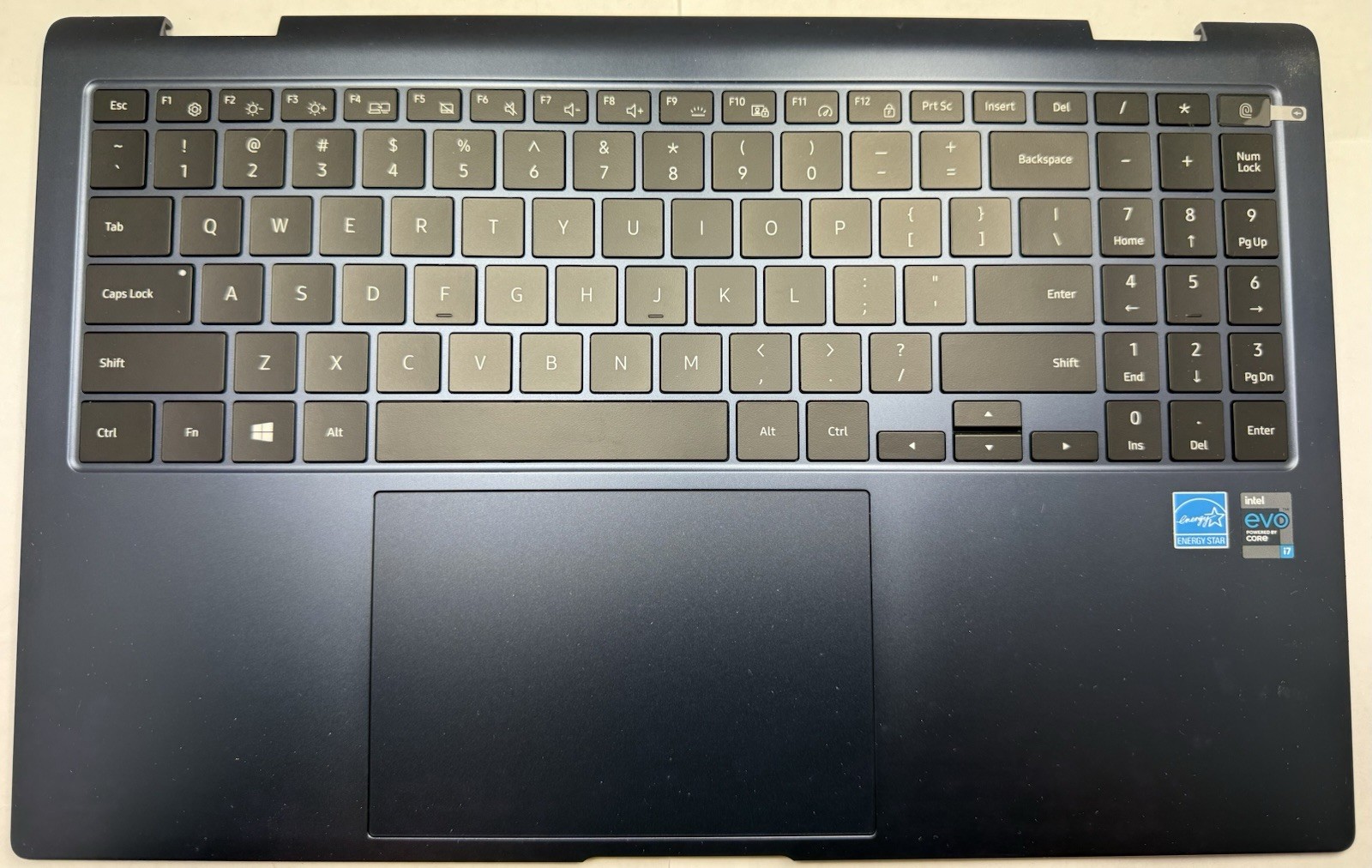 New Samsung Galaxy Book Pro 360 NP950QDB Keyboard Backlit with Palmrest Touchpad