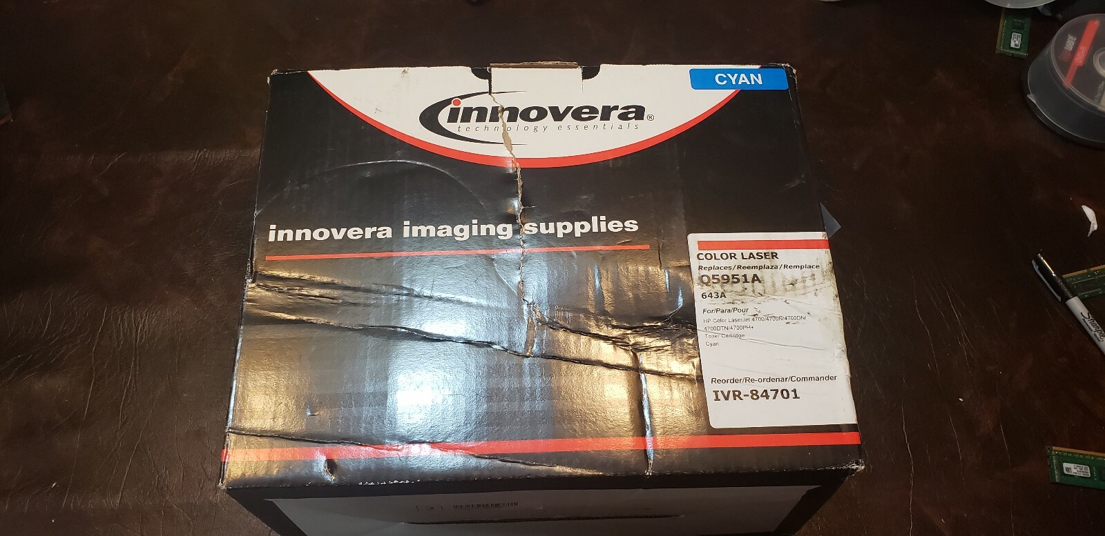Innovera Compatible Cyan Toner Cartridge (Alternative for HP 643A/Q5951A)