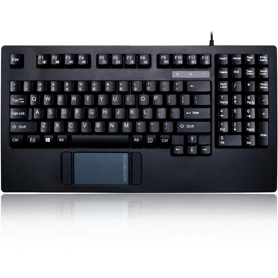 Adesso EasyTouch 425 - Rackmount Touchpad Keyboard AKB-425UB Used