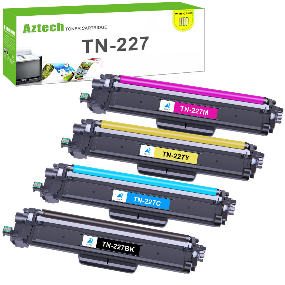 4P Toner Black Color Compatible With Brother TN227 HL-L3290CDW MFC-L3770CDW