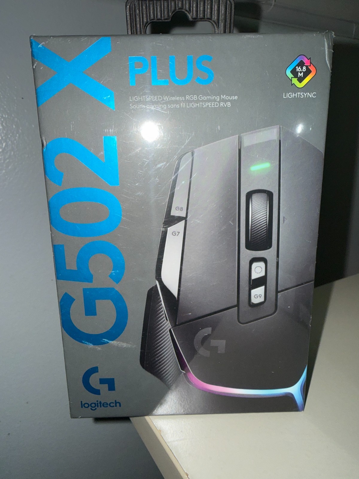 Logitech G G502 X PLUS  Wireless Gaming Mouse - 910-00610