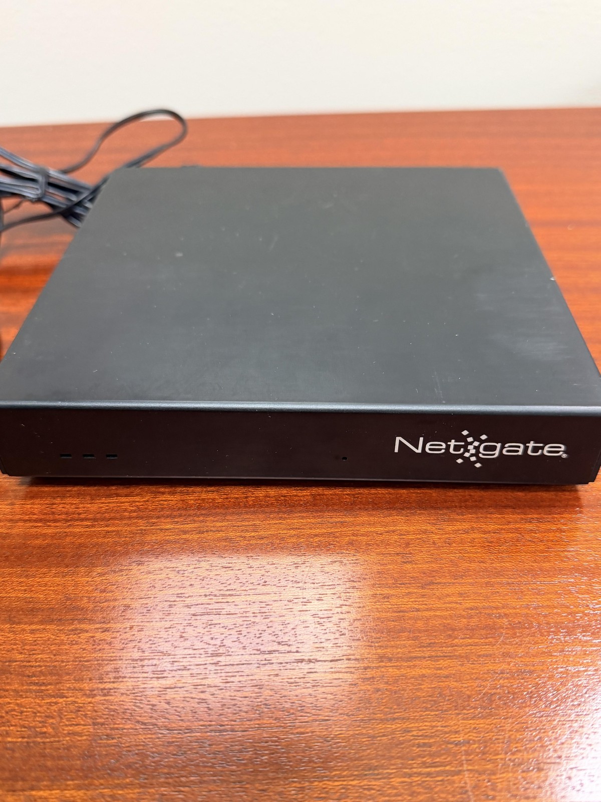 Netgate M1n1wall Router Firewall Appliance Black W/ Power Adapter USB Ports