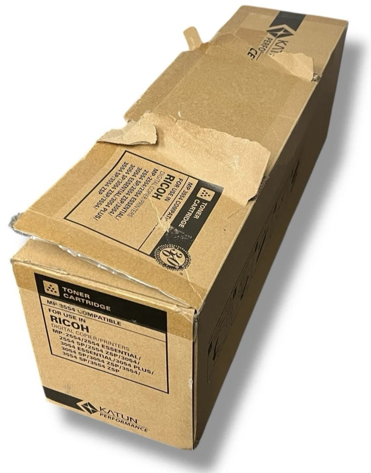 (NEW OPEN BOX) Katun Ricoh MP 3554 Genuine Black Toner Cartridge