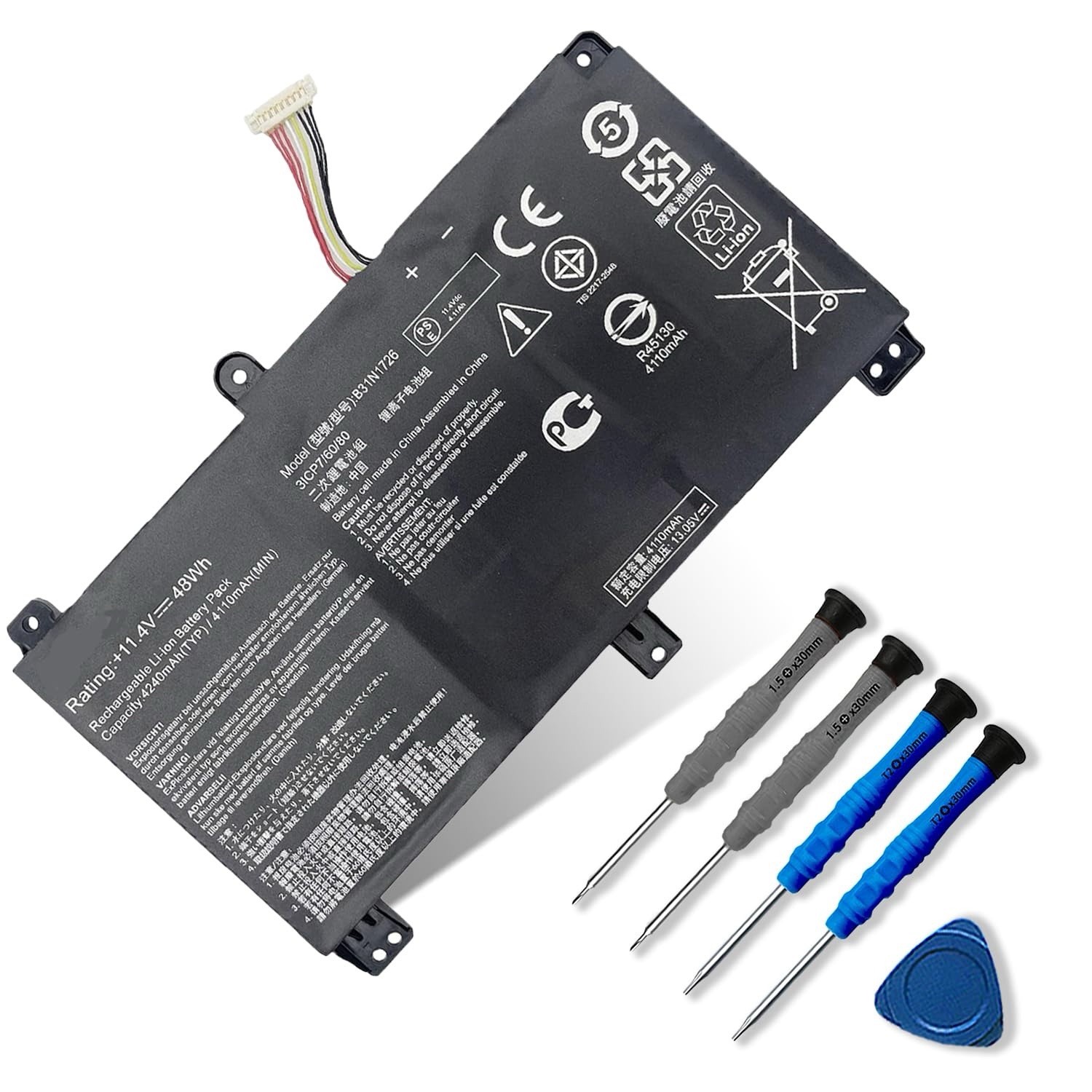 USA NEW Genuine B31N1726 Battery For ASUS ROG Strix G15 G512 G512LI G531 G531GT