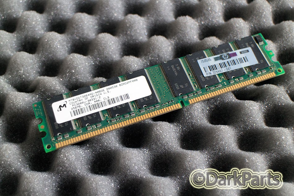 MT8VDDT3264AG-40BG6 256MB Memory RAM PC3200U-30331-Z