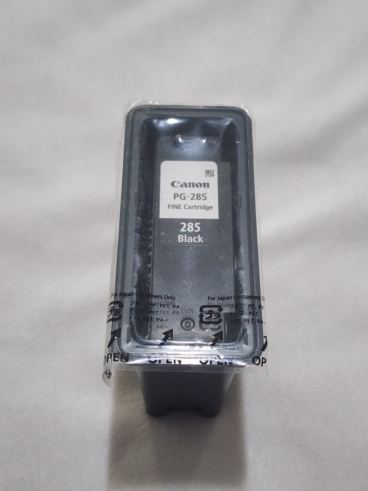Canon PG-285 Genuine Black Ink Cartridge, Compatible with TR7820, TS7720/7722