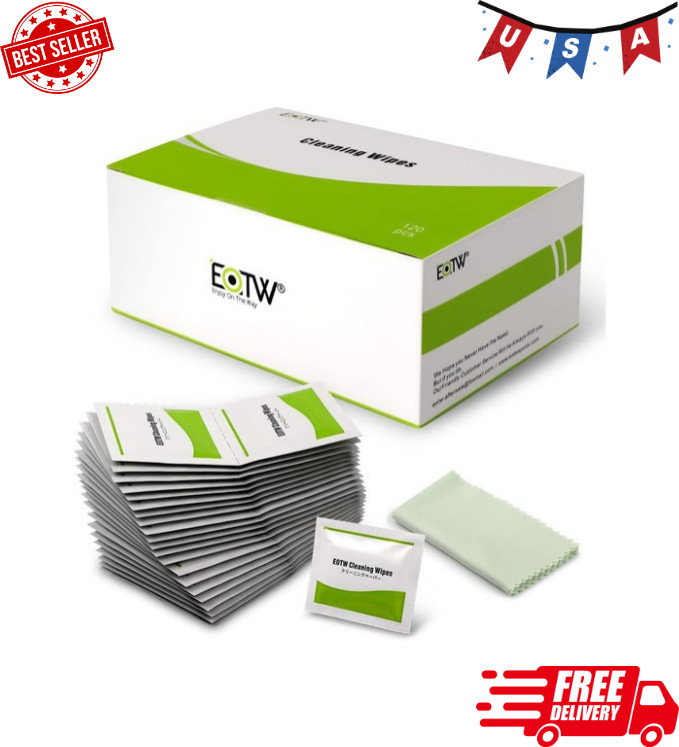 EOTW Computer Screen Wipes Individually Wrapped Pre-moistened Electronic Monitor