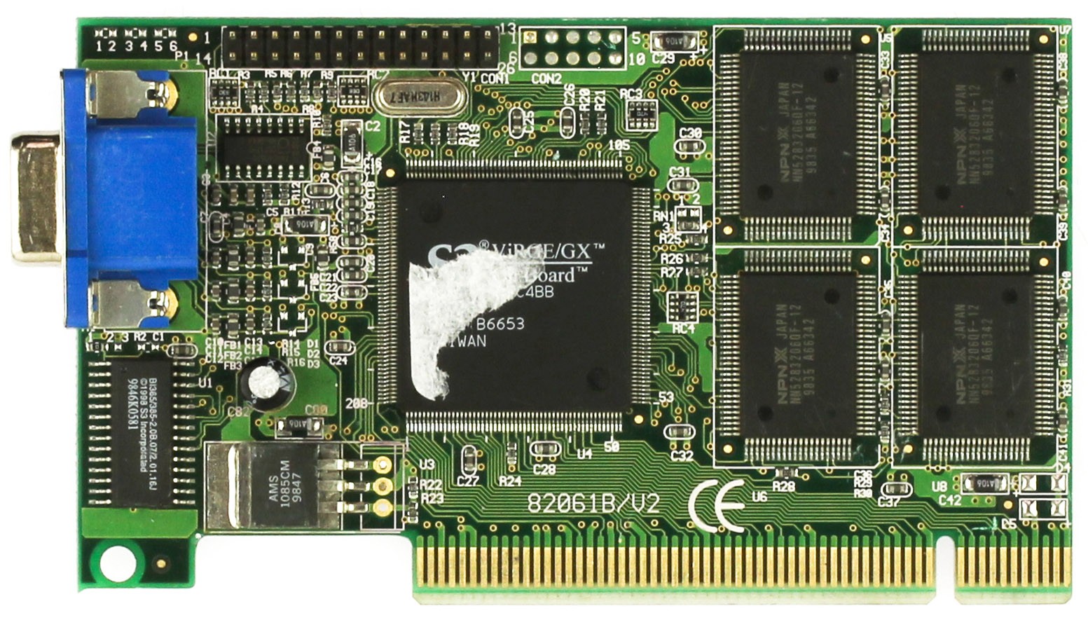 Jaton VCS38261PCI Graphics Video Card