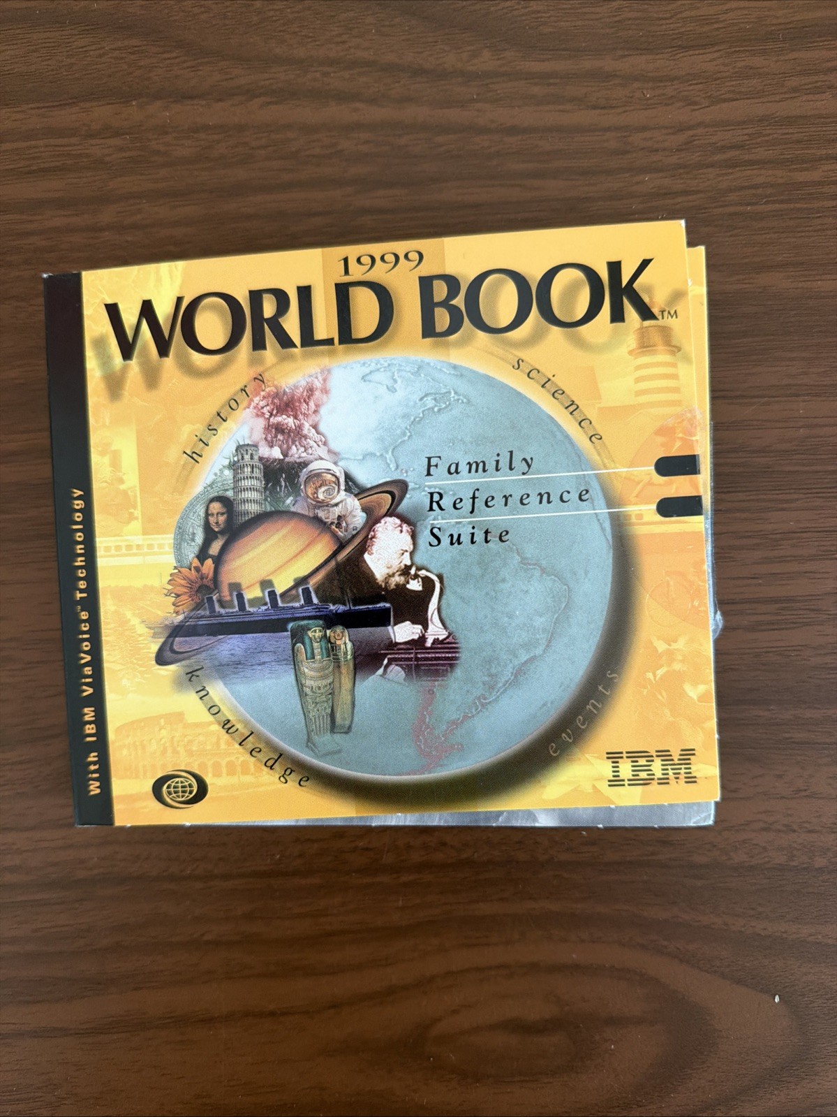 Vintage 1999 World Book Family Reference Suite IBM PC 3 CD-ROM Set