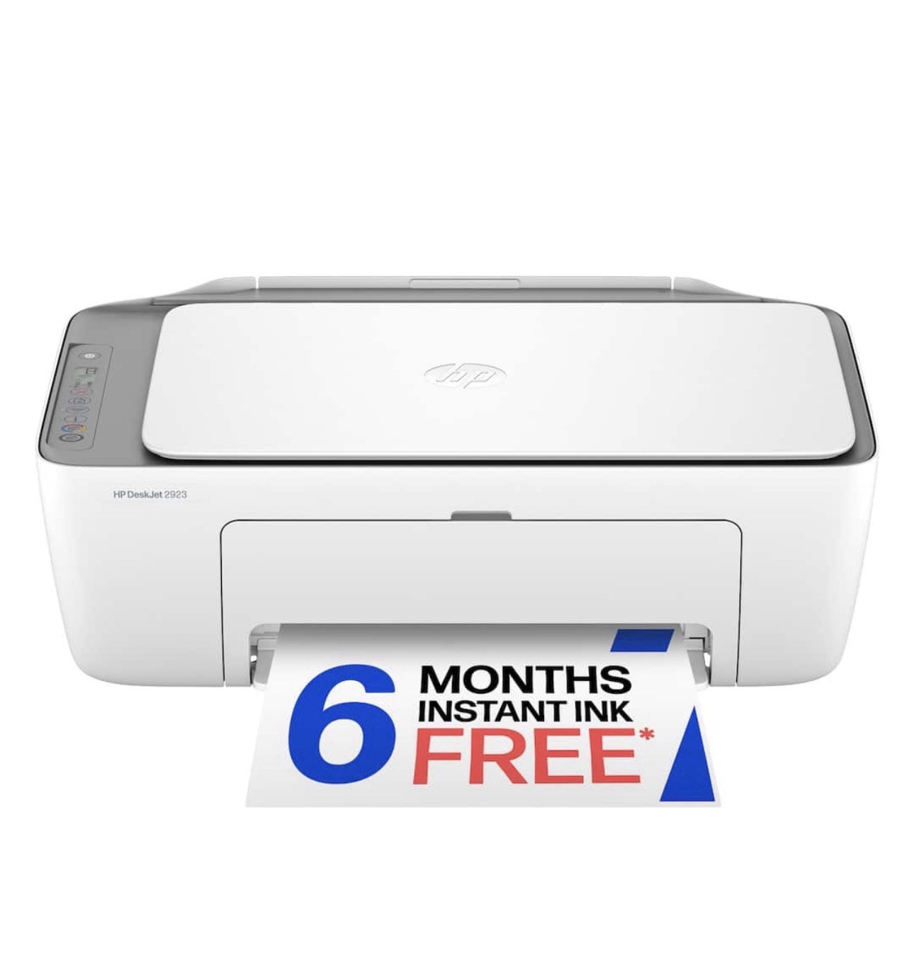 HP - DeskJet 2923 Wireless All-in-One Inkjet Printer, Scanner, Copier,Al-Enabled