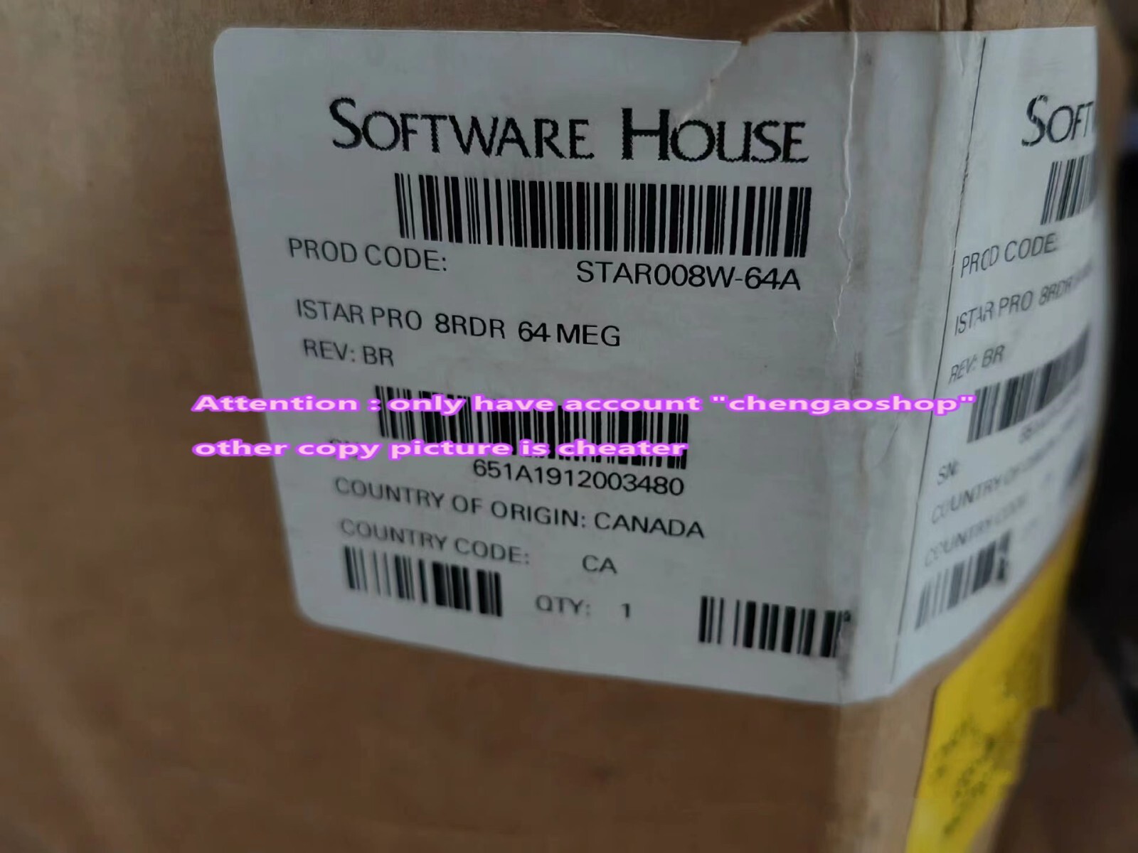 1PcS New STAR008W-64A STAR-ACM8-WA control cabinet by Fedex or DHL #N694F YF
