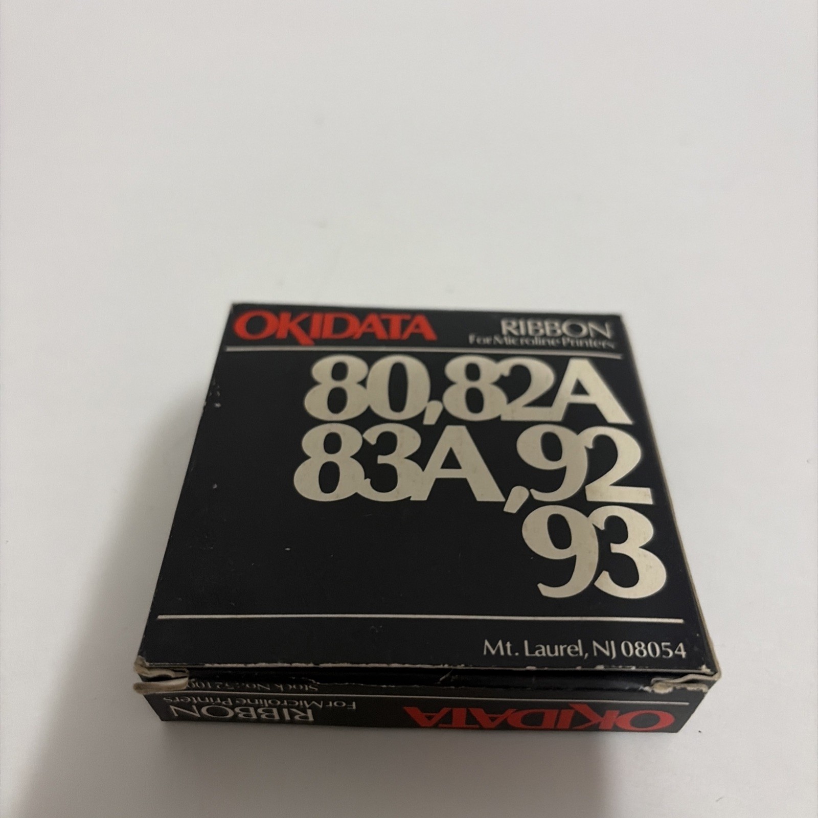 Okidata Ribbon For Microline 80,82A, 83A, 92,93 New