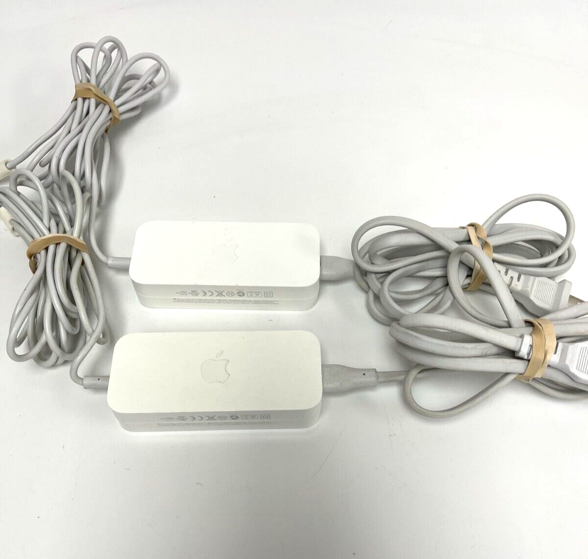 LOT OF 2 ORIGINAL OEM APPLE AIRPORT EXTREME BASE STATION AC ADAPTER A1202