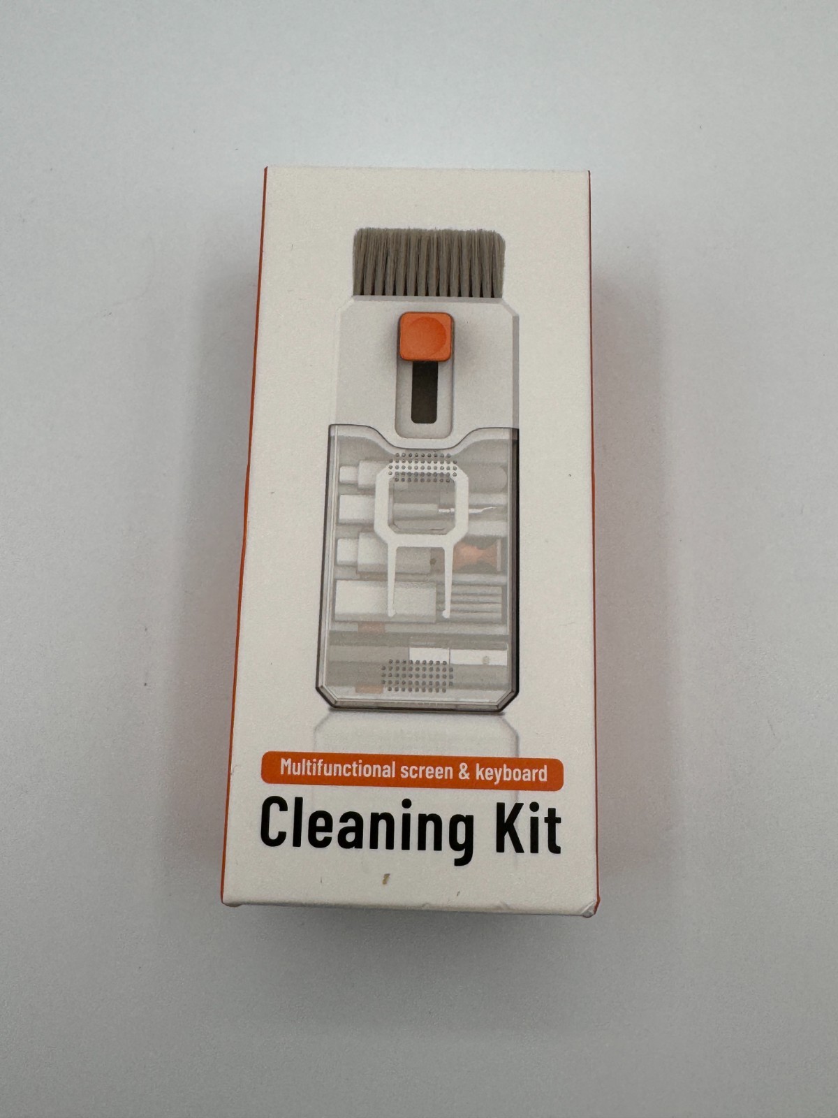 4 in 1 Screen Keyboard Cleaning Kit Brush Pen Sponge Lens Phone Earbuds Laptop