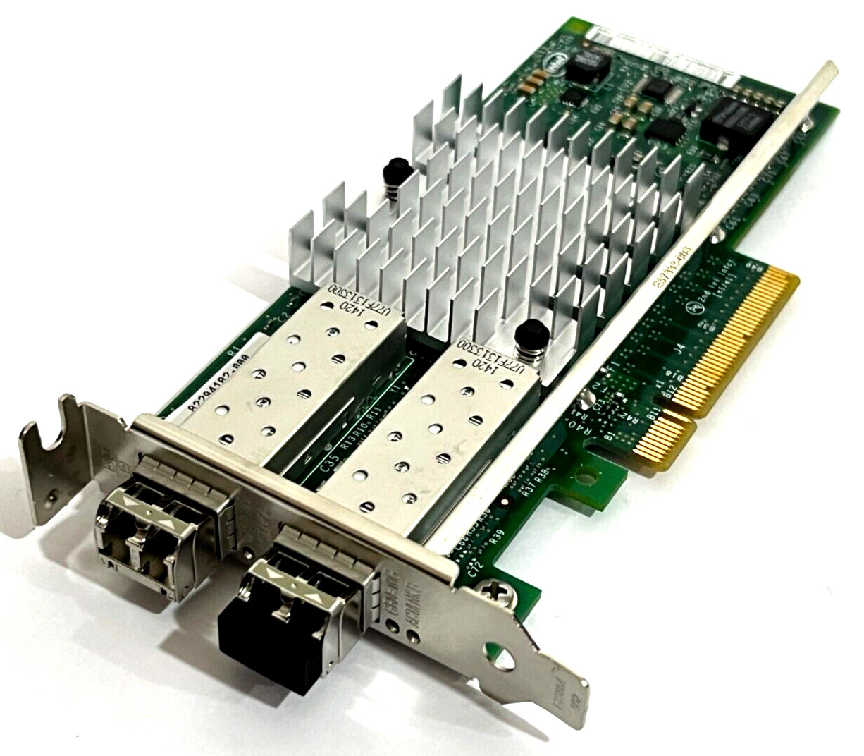 Intel Genuine X520-DA2 PCIe Adapter CNA  10 Gbps Dual Port w/ Yotta Mark & SFPs