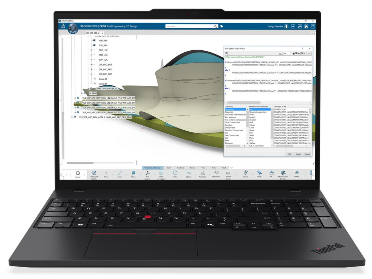 Lenovo ThinkPad P16s Gen 4 16" WUXGA Core Ultra 7 255H 32GB 1TB SSD RTX PRO 500