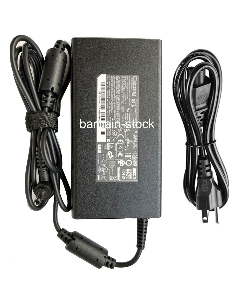 Chicony 20V 9A 180W AC Adapter Charger For MSI Katana GF66 12UC-622 12UD-436