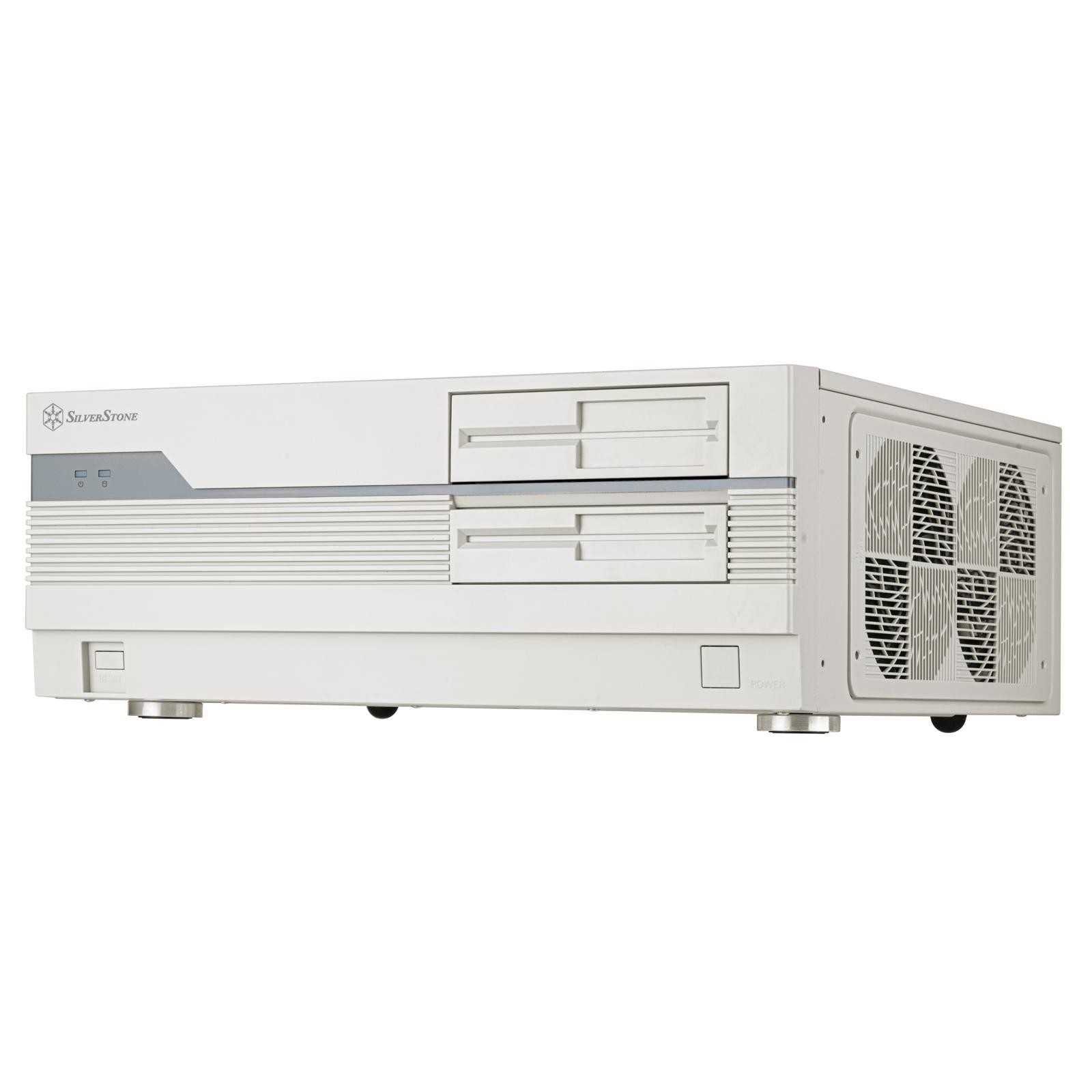 Silverstone SST-FLP01W computer case HTPC White