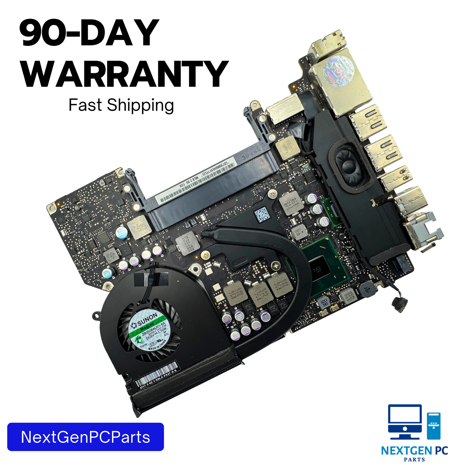 Genuine Apple MacBook Pro 13" A1278 Logic Board 820-3115-B i5 2.5GHz 2012
