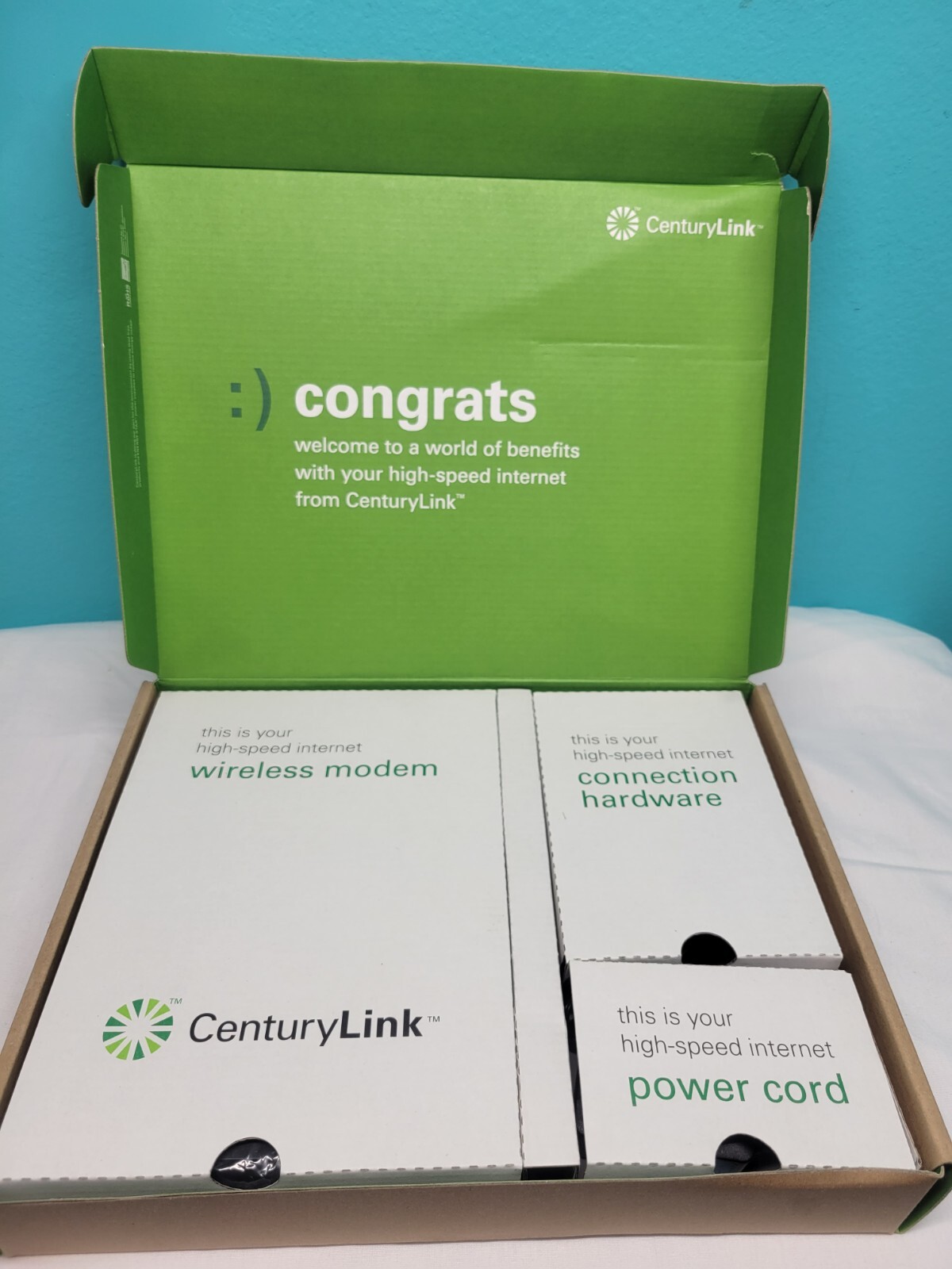 CenturyLink Actiontec C1900A Modem 802.11n Router Bundled with power Adapter