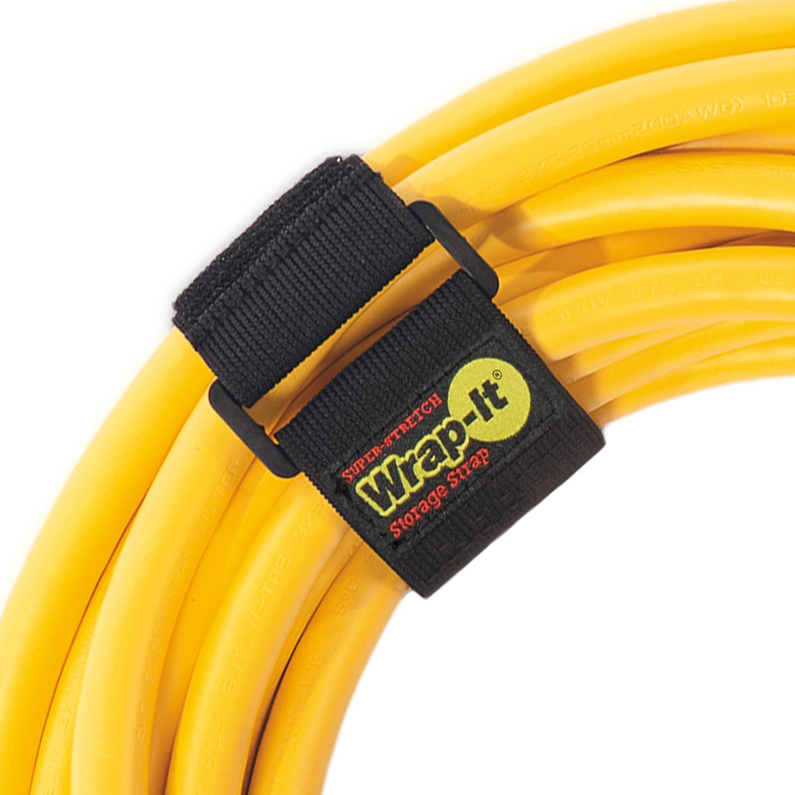 SuperStretch WrapIt Storage Straps  12" 8 Pack  Elastic Hook and Loop Cinch S...