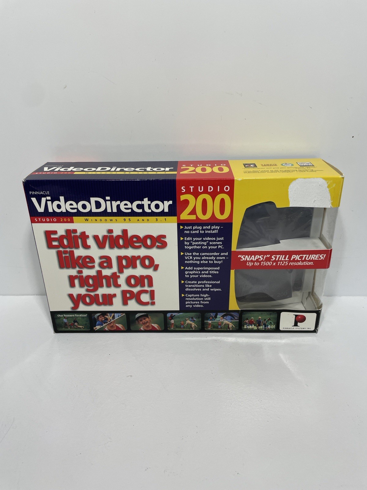 Pinnacle Systems Video Director Studio 200 Windows Video Editor New Sealed
