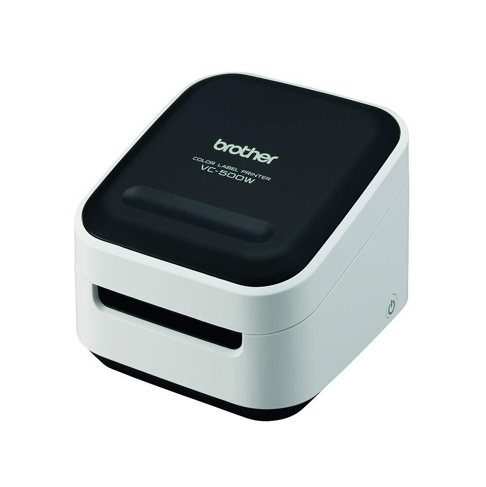 Brother VC-500W Thermal Full Color Label Printer Wireless Wi-Fi, USB Compatible 