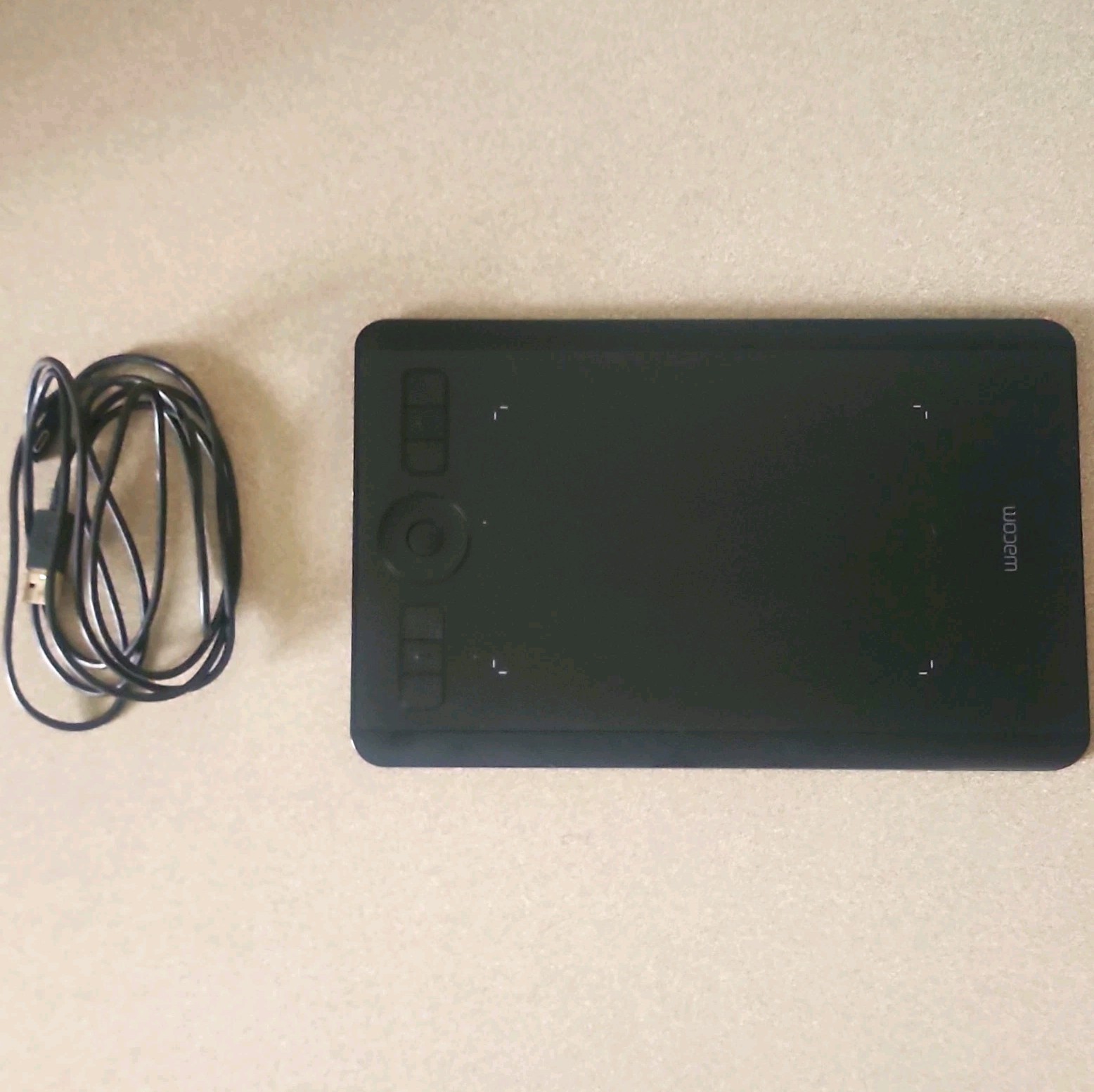 Wacom Intuos Pro Small PTH-460 w/ USB Cable, Wired USB ("NO PEN")